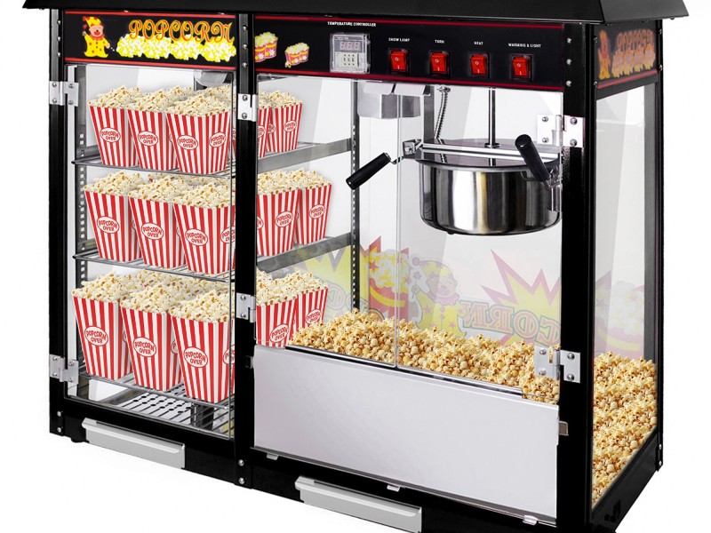 Popcorn machine dubbel