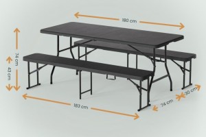 Biertafel - Picknickset